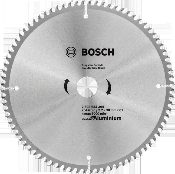 Диск пиляльний Bosch Eco for Aluminium 254x30-80T