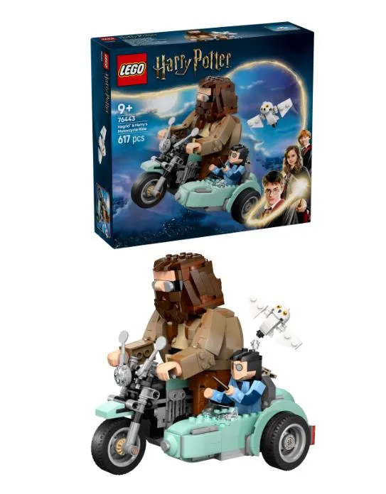 Конструктор LEGO Harry Potter Поездка Геґрида и Гарри на мотоцикле