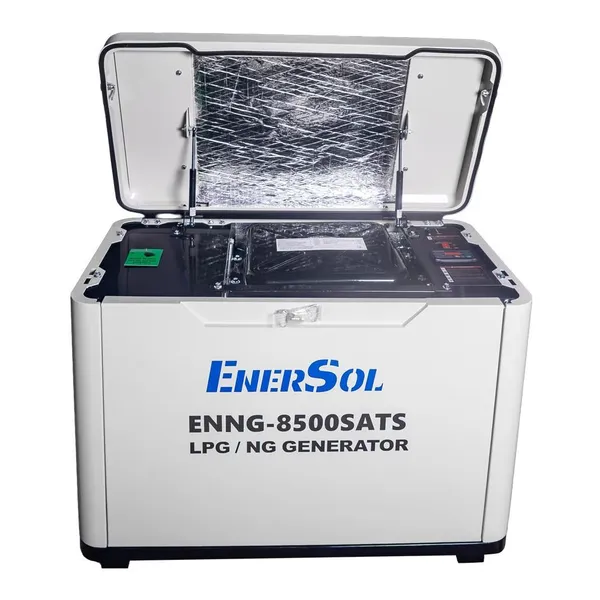 Генератор газовый EnerSol ENNG-8500SATS, 230В, 8.0-8.5кВт, электростартер, 160.0кг