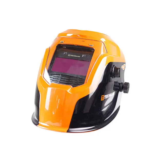 Купить Маска зварювальника хамелеон Tekhmann WH-500Т 1/25000сек вікно 92х42мм до 16 DIN фотоелектрична панель 0.48кг