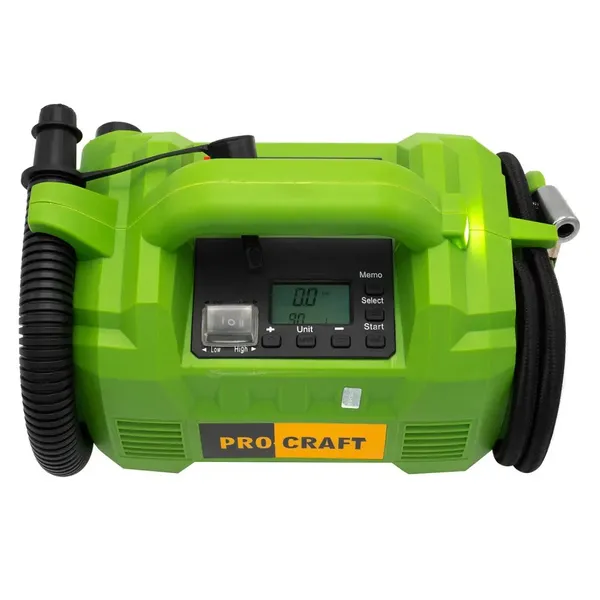 Купить Аккумуляторный насос и дефлятор Procraft LK30 (без АКБ и ЗУ) со скидкой