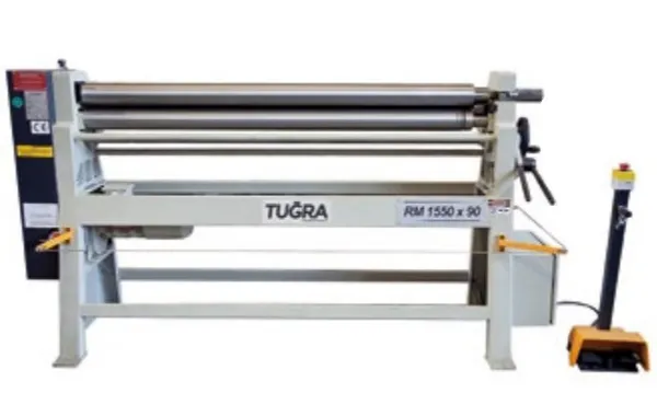 3-валковый гибочный станок Tugra Makina RM 1270 x 90 цена в Украине