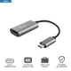 Адаптер Trust Dalyx USB-C > HDMI, 0.2м, Алюміній, чорний