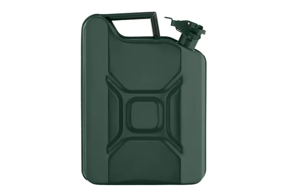 Канистра 2E топливная вертикальная 10л металл 0.8мм, 2.3кг, зеленый заказать