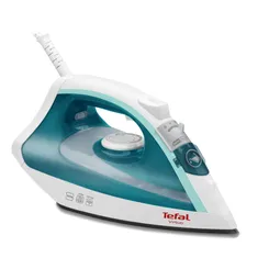 Праска Tefal Virtuo, 1800Вт, 200мл, паровий удар -80гр, постійна пара - 24гр, керам. підошва, біло-бірюзовий фото