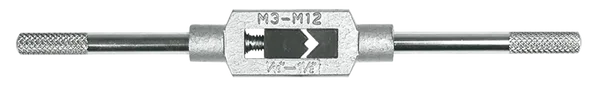 Вороток для мітчиків TOPEX, M3-M12, 195мм