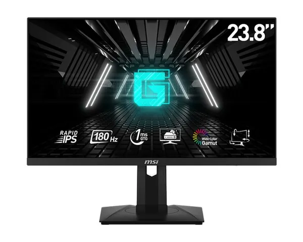 Монитор MSI 23.8" G244PF-E2 2xHDMI, DP, Audio, IPS, 180Hz, 1ms, sRGB 118%, AdaptiveSync, Pivot