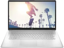 Ноутбук HP 17-cp2019ua 17.3" FHD IPS AG, AMD R5-7520U, 16GB, F512GB, UMA, DOS, серебристый фото