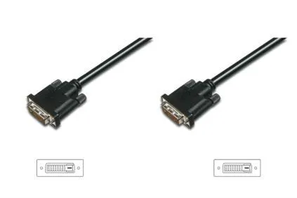 Кабель ASSMANN DVI-D dual link (AM/AM) 2м, черный