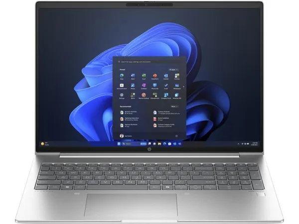 Ноутбук HP Probook 460-G11 16" WUXGA IPS AG, Intel U7-155U, 32GB, F1TB, UMA, DOS, сріблястий