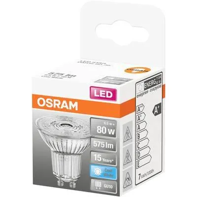 Лампа OSRAM LED GU10 6.9Вт 4000К 575Лм PAR16