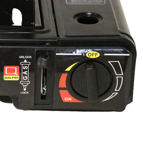 Портативная газовая плита (туристическая) керамический нагреватель с адаптером в кейсе [Оригинал] польская заказать