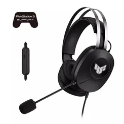 Гарнитура игровая ASUS TUF Gaming H1 GEN II, USB-A, 2м., чёрный фото