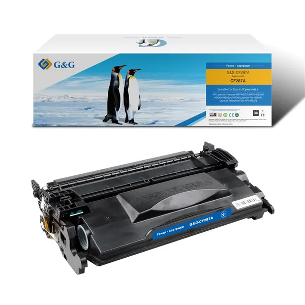 Картридж G&G до HP 87A LJ M527/M506 CF287A Black  (9000 стор)