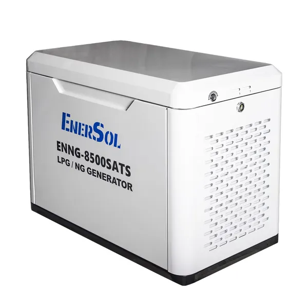 Заказать Генератор газовый EnerSol ENNG-8500SATS, 230В, 8.0-8.5кВт, электростартер, 160.0кг с доставкой