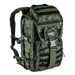 Рюкзак Neo Tools CAMO, 22 кишені, посилений, поліестер 600D, 50х29.5х19 см фото