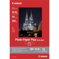 Бумага Canon 4"x6" Photo Paper Plus Semi-gloss SG-201 50л. фото