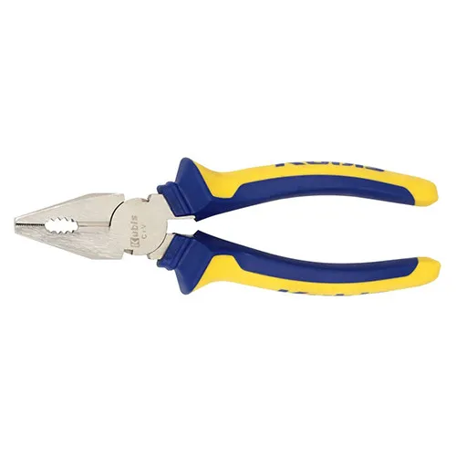Плоскогубцы-пассатижи комбинированные 180 мм CrV никелевое покрытие Kubis 02-03-2018 цена в Украине
