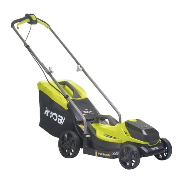 Газонокосарка акумуляторна Ryobi ONE+ OLM1833B 18В 33см 35л 25-65мм 8.1кг (без АКБ та ЗП) ціна в Україні