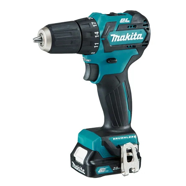 Шурупокрут-дриль акумуляторний Makita DF332DSAE 10.8В 2х2.0А·год 21·35Нм 0-450·0-1500 об·хв 1.06кг