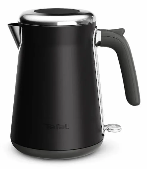 Электрочайник Tefal Collection 1.7л, Strix, нерж. сталь, черный