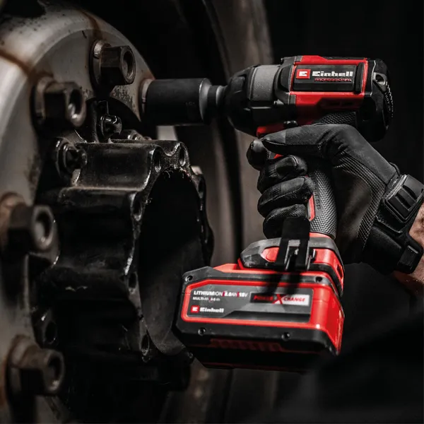 Гайковерт аккумуляторный ударный Einhell Professional TP-CW 18/750-C Li BL - Solo 18В бесщеточный 750Нм 0-2200об/мин 1.78кг без АКБ и ЗП