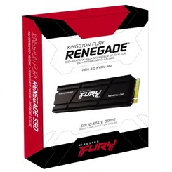 Накопичувач SSD Kingston M.2  500GB PCIe 4.0 Fury Renegade + радіатор фото