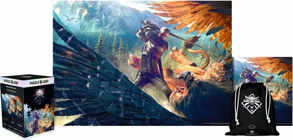 Пазл GoodLoot Witcher: Griffin Fight puzzles 1000 эл.