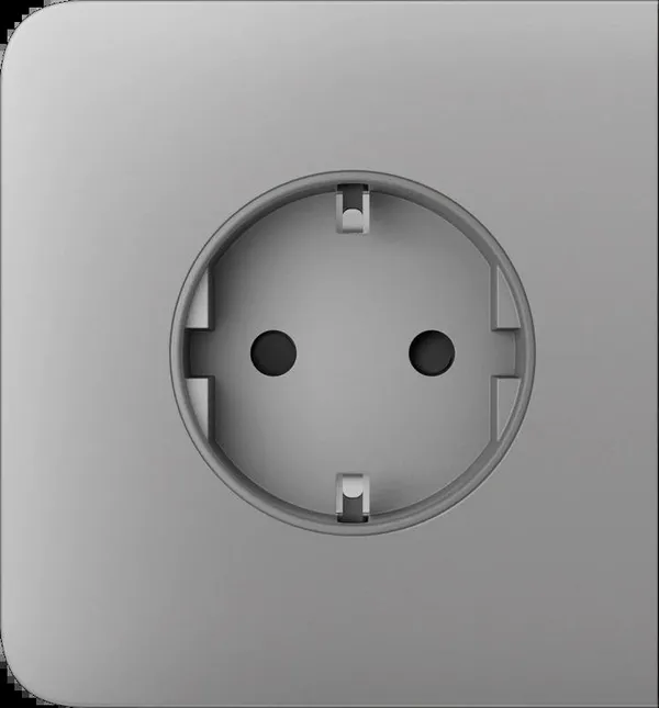 Боковая панель для встраиваемой розетки Ajax SideCover for Outlet Basic, fog