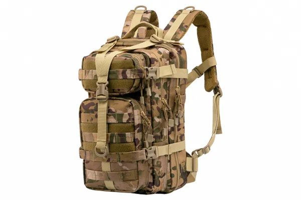 Рюкзак тактичний 2E Tactical, 25L, камуфляж фото №2