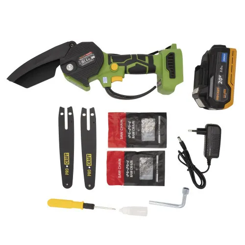 Купить Аккумуляторная цепная мини пила Procraft PKA22Li бесщеточная со скидкой