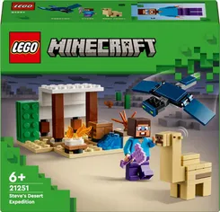 Конструктор LEGO Minecraft Експедиція Стіва в пустелю фото