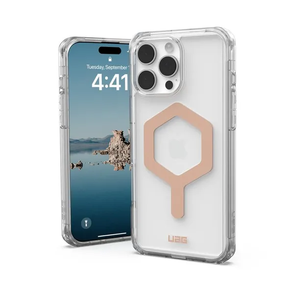 Чохол UAG для iPhone 16 Pro Max, Plyo Magsafe, Ice/Gold