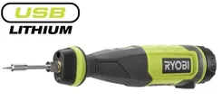 Паяльник аккумуляторный Ryobi USB Lithium RSI4-0 4В 460°С светодиодная подсветка 0.096кг без АКБ и ЗУ фото