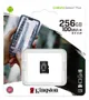 Карта пам'яті Kingston microSD  256GB C10 UHS-I R100/W85MB/s