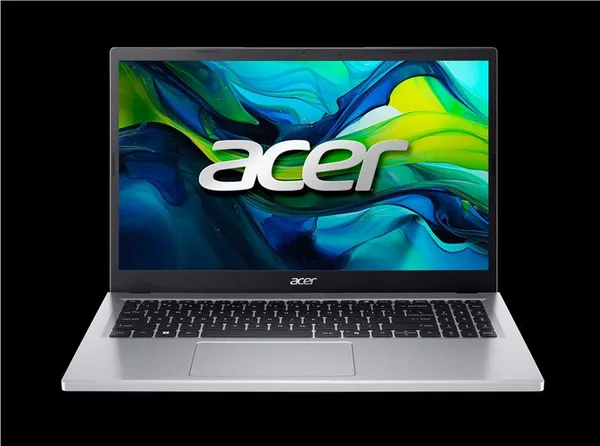 Ноутбук Acer Aspire Go AG15-31P 15.6" FHD IPS, Intel P N200, 8GB, F512GB, UMA, Lin, сріблястий