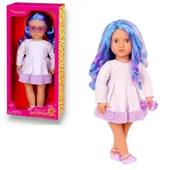 Лялька Our Generation Вероніка з різнокольоровим волоссям 46см фото