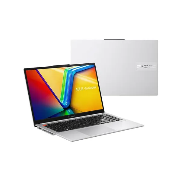 Ноутбук ASUS Vivobook S 15 K5504VA-MA387 15.6" 2.8K OLED, Intel i7-13700H, 16GB, F512GB, UMA, noOS, Сріблястий