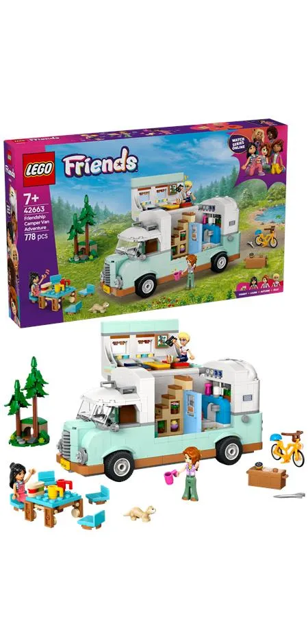 Конструктор LEGO Friends Пригоди на фургоні дружби