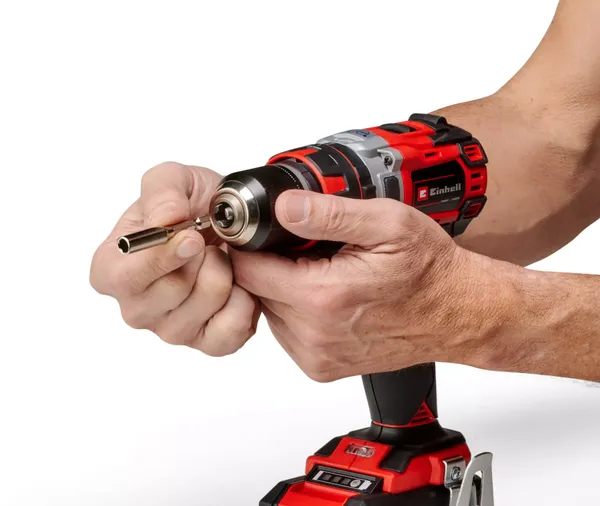 Шуруповерт-дрель ударная акумуляторная Einhell TP-CD 18/50 Li-i BL(2x2Ah), PXC, 18В, аккумулятор 2 Ач - 2 шт, бесщеточная, 50 Нм, кейс, 2.02 кг с доставкой