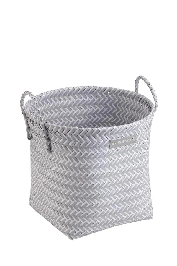 Корзина ARDESTO Vigor 35х35х32см, полипропилен, металл, серая