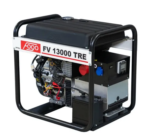 Бензинова Генераторна установка FOGO FV13000TRE Зф-11,ЗкВА, двиг. В&S, бак-45л, ел. старт