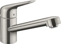 Смеситель для кухни Hansgrohe Focus M42, дл.излива - 203мм, поворотный, 1 рычаг, KM100, сталь фото