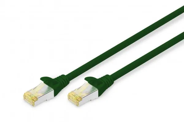 Патч-корд DIGITUS CAT 6а SF-UTP, 20м, AWG 26/7, Cu, LSZH, зеленый