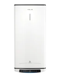 Водонагреватель электр. Ariston плоский слим VELIS PRO DRY WIFI 50 EU, 50л, 2*1,5кВт, сух тен, ун. монтаж, электр. упр-ние, B, Италия, Белый фото