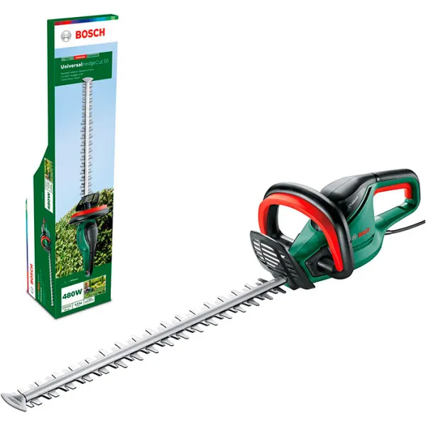 Кусторез Bosch UniversalHedgeCut 50 480Вт 50см шаг реза 26мм 3.67 кг цена в Украине