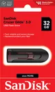 Накопичувач SanDisk   32GB USB 3.0 Type-A Cruzer Glide Чорний