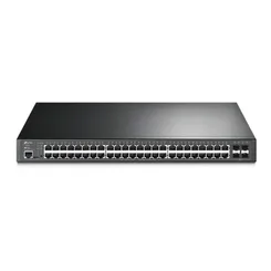 Комутатор TP-LINK SG3452P 48xGE (48xPoE), 4xSFP, 384Вт, Керований L2 фото