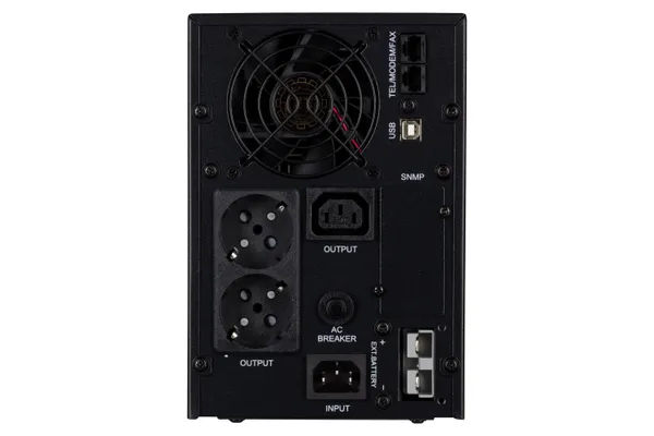 Источник бесперебойного питания 2E PS1000L, 1000VA/800W, на внешние АКБ 2*12В, 2xSchuko+1xC13 купить в Украине