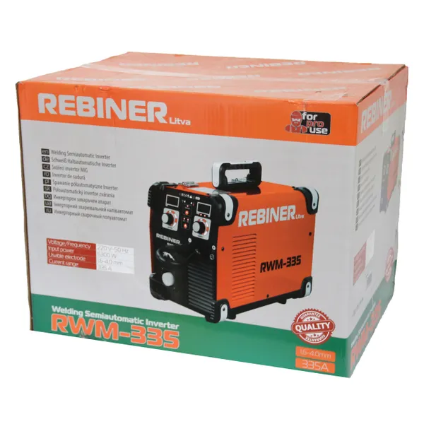 Сварочный полуавтомат Rebiner RWM-335 с доставкой